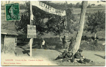 Gaillon. Course de côte - L'endroit du départ.