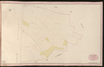 Authevernes. Section F _ des Mureaux _ Feuille Unique