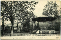 Andelys (Les). Le Jardin public.