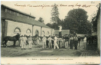 Evreux-Ville. Quartier de Cavalerie - Scène d'Intérieur.
