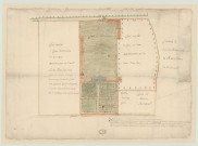 Vaudreuil (Le) - Plan des manoir, colombier, bâtiments, jardins et clos appartenant au sieur de La Rive sur la paroisse Notre-Dame-du-Vaudreuil. *