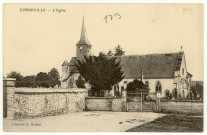 Corneville-sur-Risle. L'Eglise.