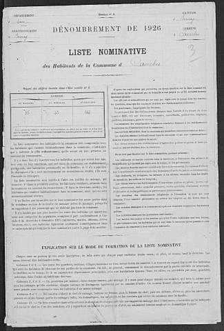 CAORCHES 1926