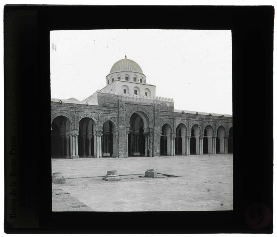 Grande mosquée de Kairouan (Tunisie), extérieur.