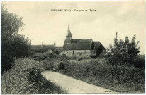 Hosmes (L'). Vue prise de L'Église.