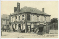 Thilliers-en-Vexin (Les). Hôtel du Cheval Blanc.