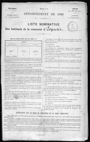 ECQUETOT 1896