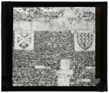 Église d'Épreville-en-Lieuvin (Eure), appareillage du mur.