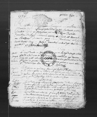 BMS (1735-1768)