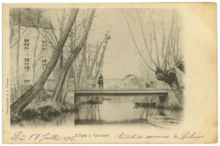 Giverny. L'Epte.