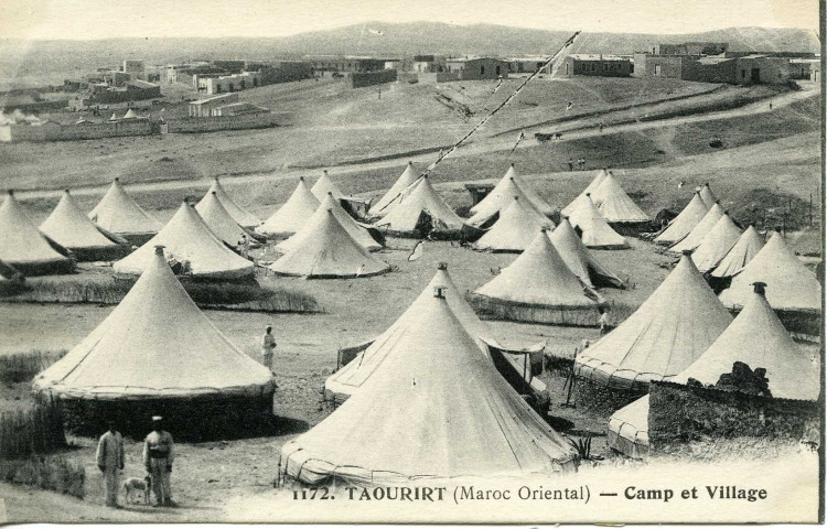 TAOURIRT (Maroc Oriental) - Camp et Village