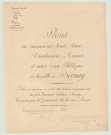 Bernay _ Atlas "Plans de divisions des rues, places, boulevards, rivières et autres voies publiques de la ville de Bernay."