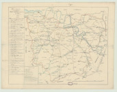 Carte routière du département de l'Eure