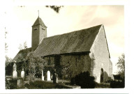 Église Notre-Dame d'Aigleville (Eure, France) - L'ensemble de l'édifice et le cimetière