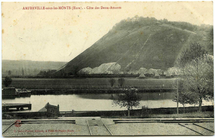 Amfreville-sous-les-Monts. Côte des Deux Amants.