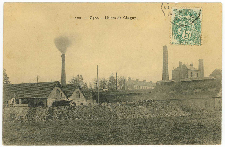 Neuve-Lyre (La). Usine de Chagny.