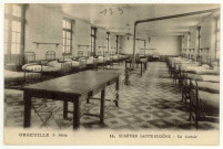 Caillouet-Orgeville. Quartier Sainte-Eugénie-Un dortoir.