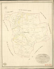 Saint-Etienne-l'Allier. Tableau d'assemblage _ du Plan Parcellaire de la Commune de St Etienne-Lallier _ Canton de St Georges-du-Vièvre - Pontaudemer - Eure. _ Terminé sur le Terrain le 15 Mai 1838 , sous l'administration de M. de Monicault, Préfet _ M. Parfondin, Maire _ sous la Direction de M.Garnier, Directeur des Contributions directes _ M. Le Fébure, Géomètre en Chef. _ Par M. Lefébure, Géomètre de 1re classe.