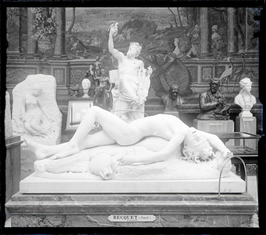 Statue d'Ismaël par Just Becquet.