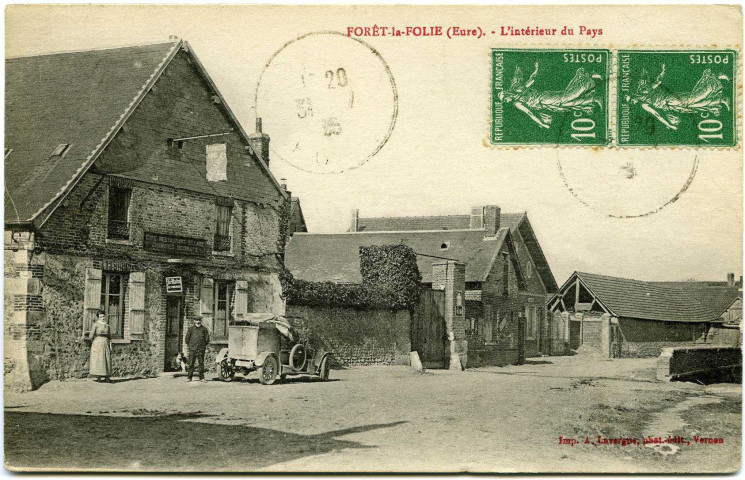 Forêt-la-Folie. L'intérieur du Pays.