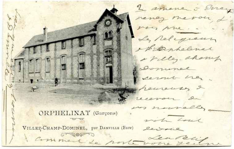 Villez-Champ-Dominel. Orphelinat (Garçons).