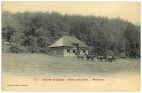 Glisolles. Environs de Conches. - Haras de Glisolles. - Percherons.