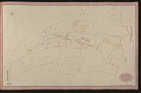 Doudeauville-en-Vexin. Section B _ de l'Eglise et du bout de la Ville _ 2e de 3 Feuilles