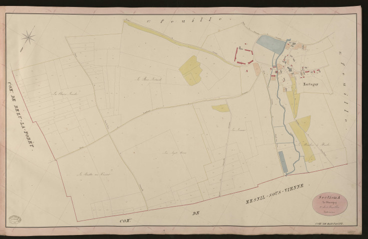 Martagny. Section A _ de Martagny _ 2e de 3 Feuilles
