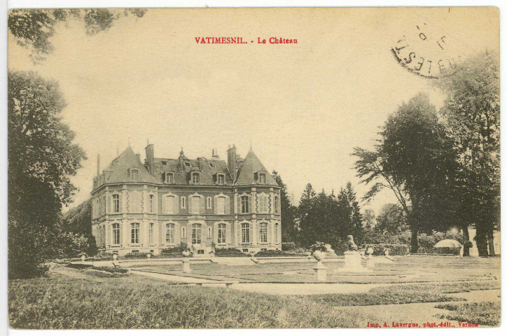 Sainte-Marie-de-Vatimesnil. Le Château.