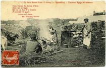 Basse-Normandie. La Foire Sainte-Croix, à Lessay (12 Septembre). - Tournous d'gigot et cuisiniers.