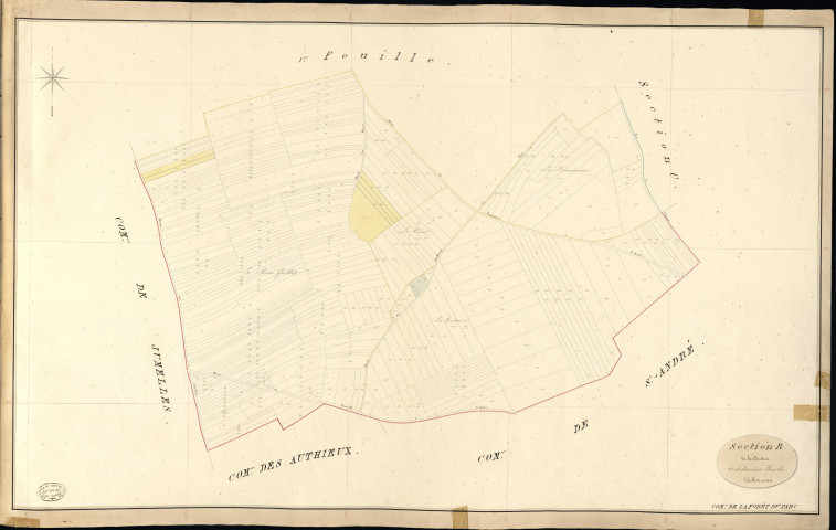 Forêt-du-Parc (La). Section B _ de la Couture _ 2e et dernière Feuille
