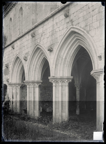 Ruines et vestiges de l'abbaye de Fontaine-Guérard de Radepont (Eure).
