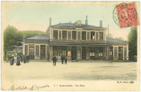 Louviers-Ville. La Gare.