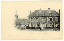 Conteville. Eglise et Presbytère.