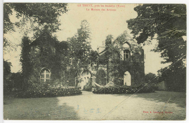 Thuit (Le). Le Thuit, près les Andelys (Eure) - La Maison des Artistes.