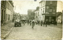 Evreux-Ville. Course cycliste.
