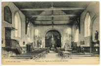 Saint-Georges-sur-Eure. Intérieur de l'Eglise.