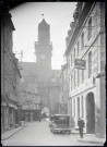 Beffroi « porte-horloge » de Vire (Calvados).