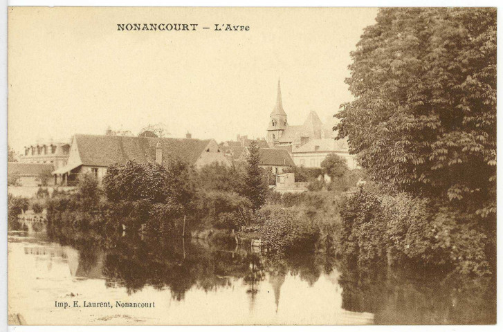 Nonancourt. L'Avre.
