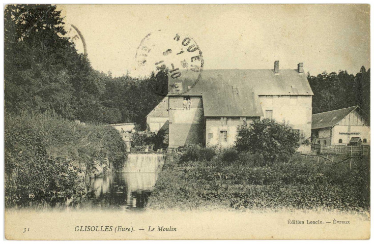 Glisolles. Le Moulin.