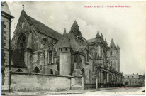 Andelys (Les). Grand Andely - Abside de Notre Dame.