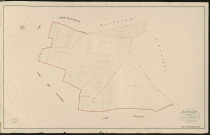Franqueville. Section B _ du Village _ 1 re de 2 Feuilles