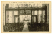 Evreux-Ville. Cathédrale - Chapelle de la Mère de Dieu.
