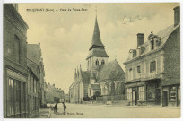 Serquigny. Place du Vieux-Pont.