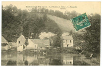 Merey. Environs de Bueil (Eure) - Les Moulins de Mérey - La Passerelle.