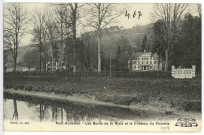 Pont-Audemer. Les Bords de la Risle et le Château du Vicomte.