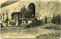 Divers. La Normandie illustrée. - Le Battage des Grains.