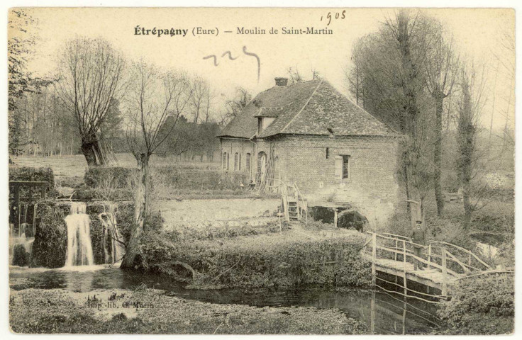 Etrépagny. Moulin de Saint-Martin.