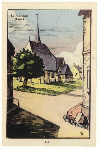 Fidelaire (Le). Eglise.