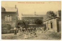 Ecouis. Maison Saint-Joseph, Colonie de Vacances.